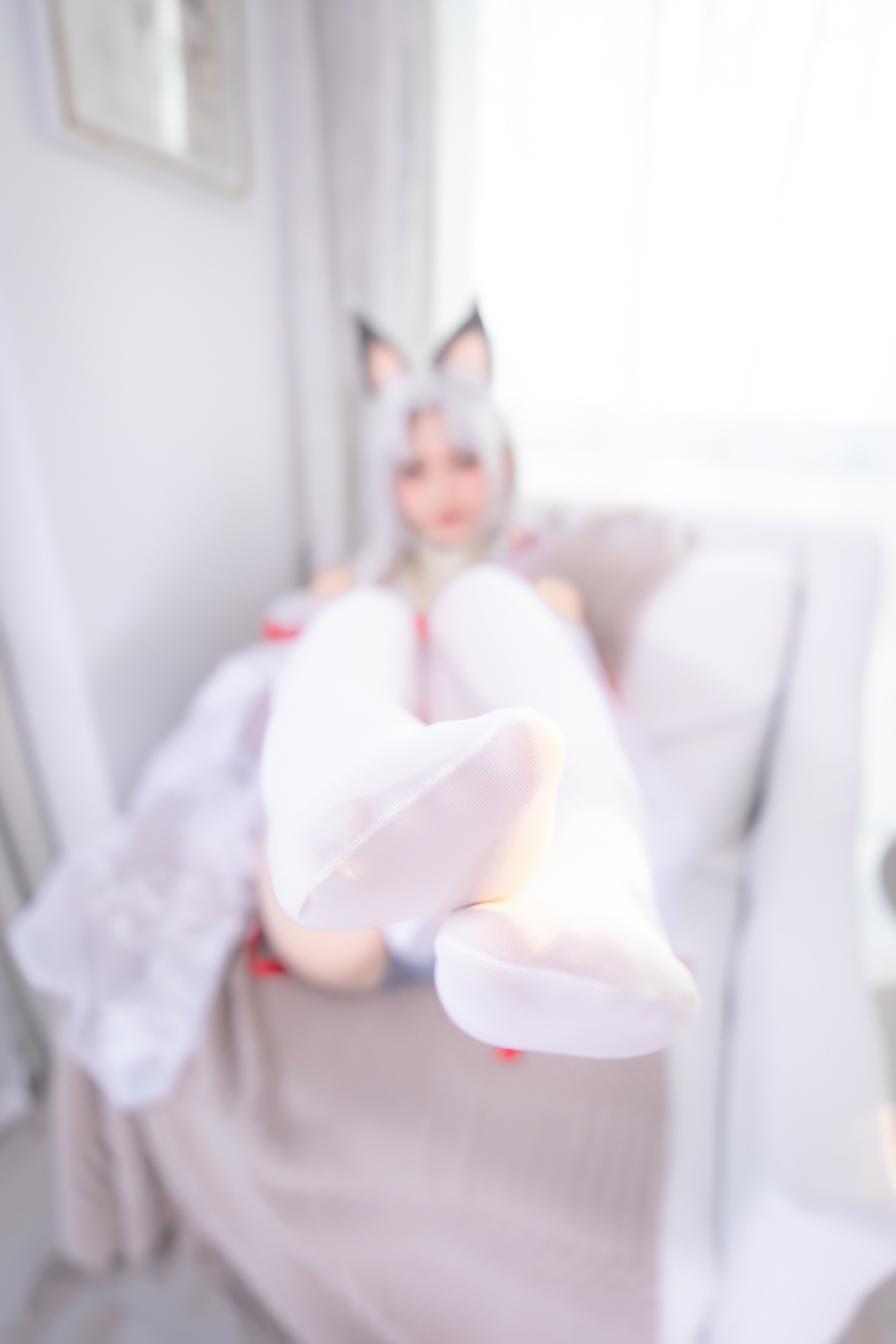 图片[1]-神楽坂真冬 – NO.105 白丝胡桃[75P]-XikXak
